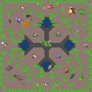 The map: Treasure